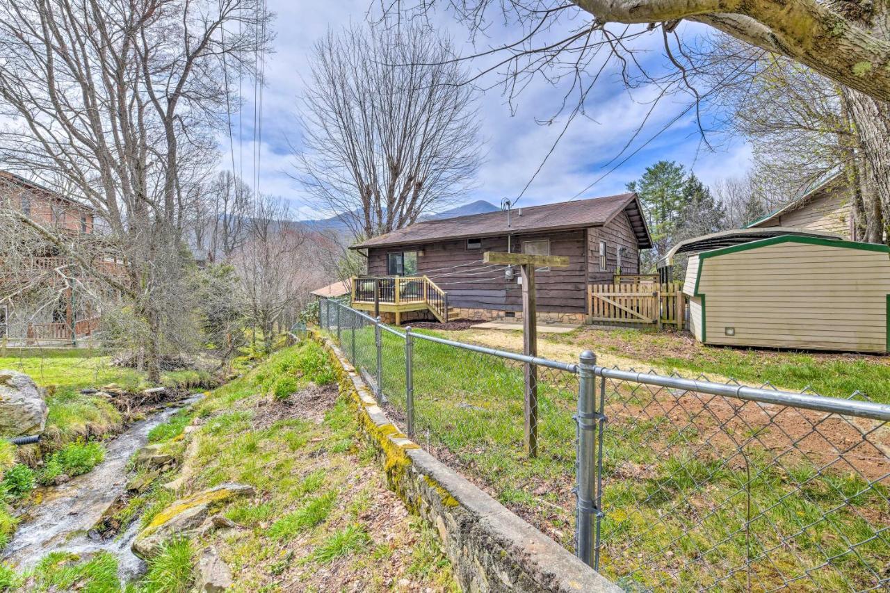 Cozy Maggie Valley Cabin, 1 Mi To Tube World! Villa Exterior foto